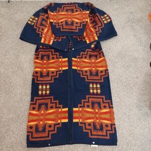 Biederlack Blanket Native Southwest Snap Zip Sleeping Bag Cuddle Wrap Unisex